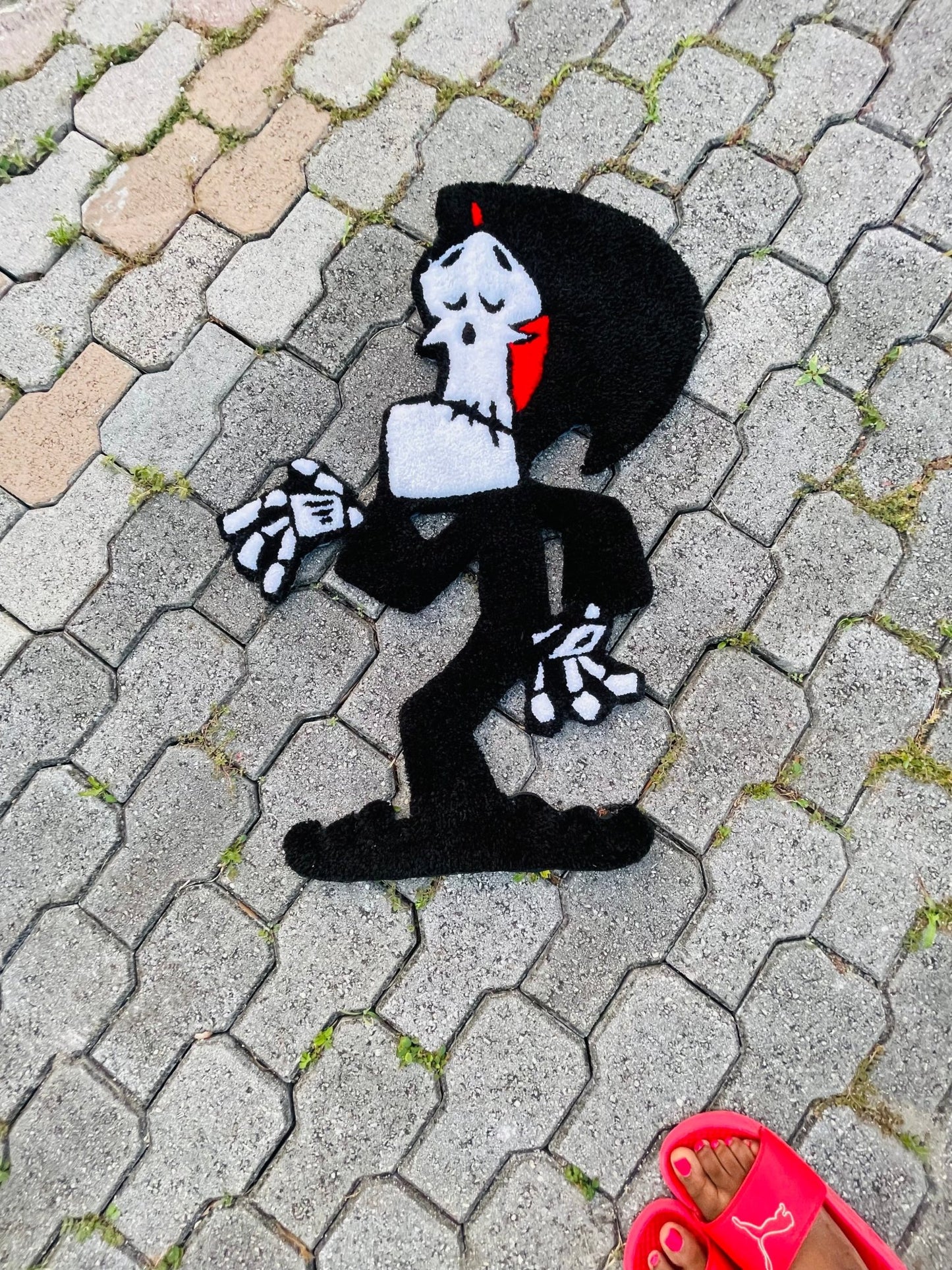 Grim Groovy Rug - Art x Nana