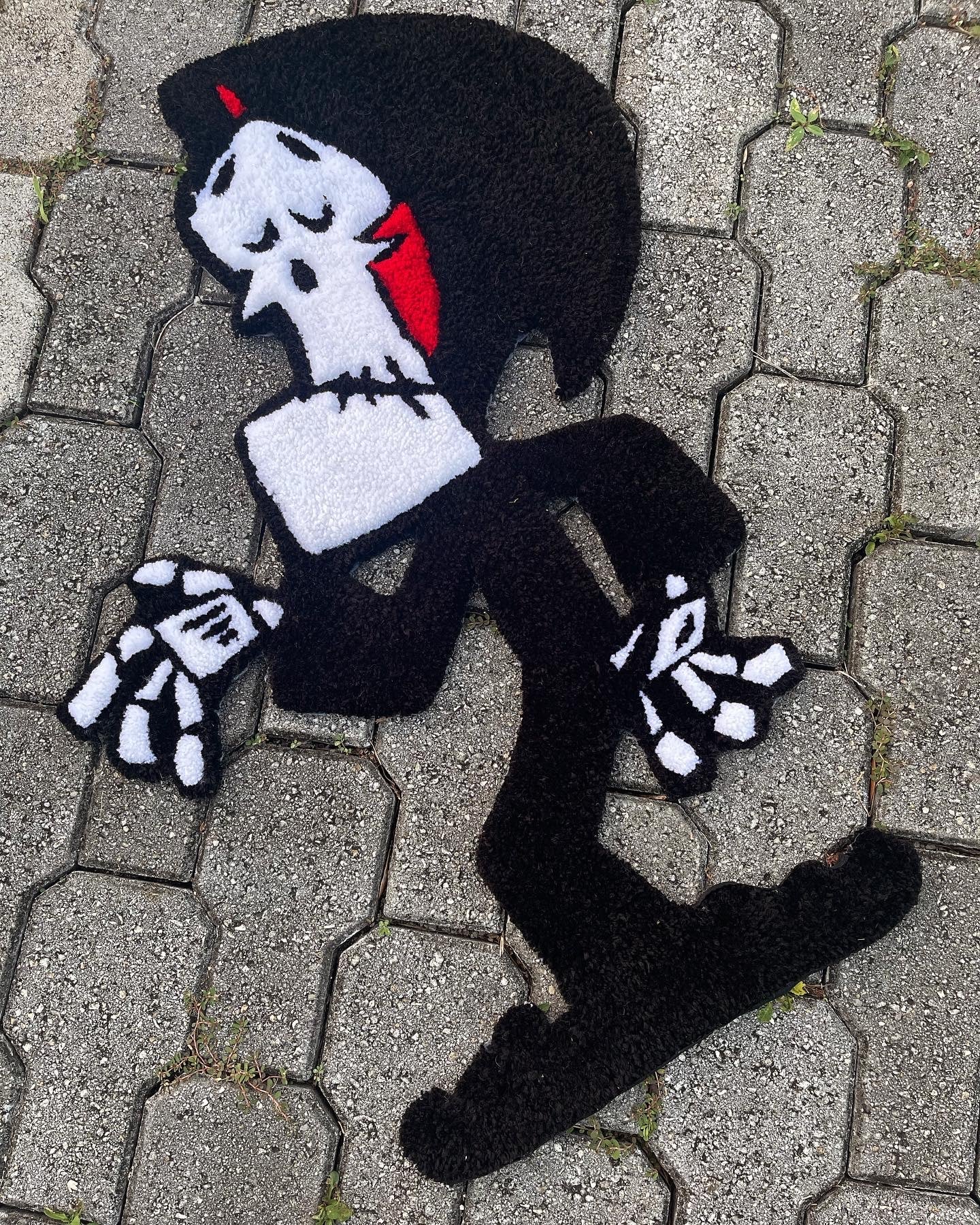 Grim Groovy Rug - Art x Nana