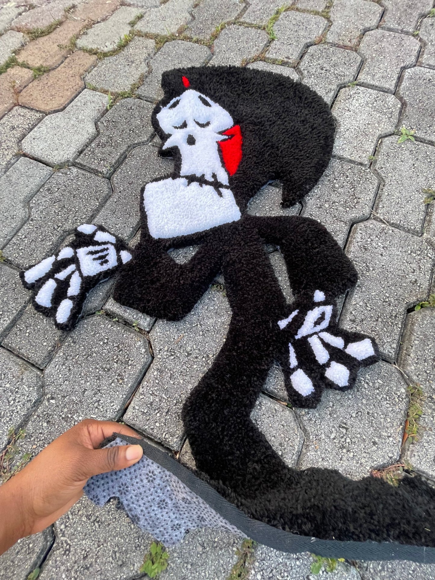 Grim Groovy Rug - Art x Nana