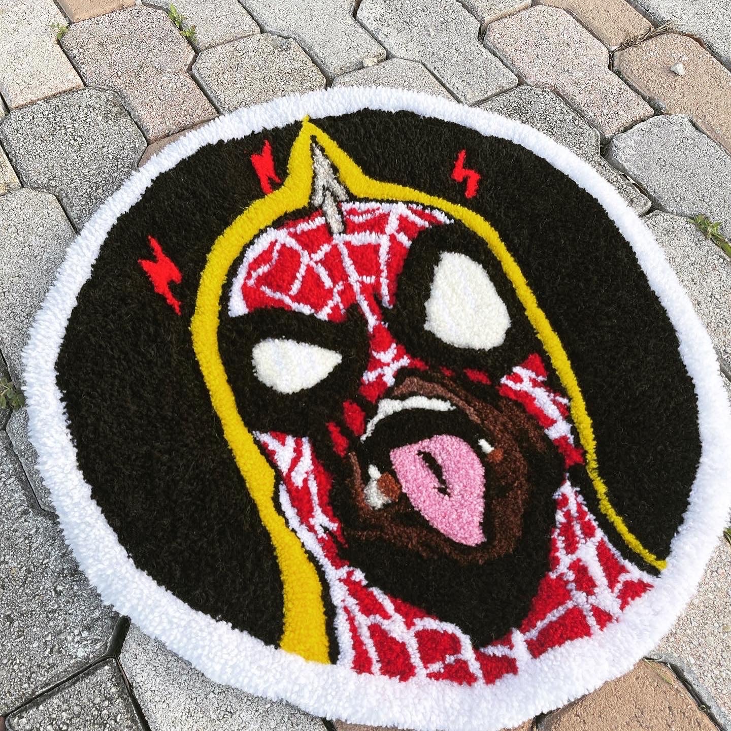 SpiderPunk Custom Rug - Art x Nana